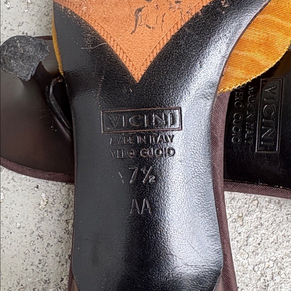 Vintage Giuseppe Zanotti silk and rhinestone mules - Picture 9 of 9